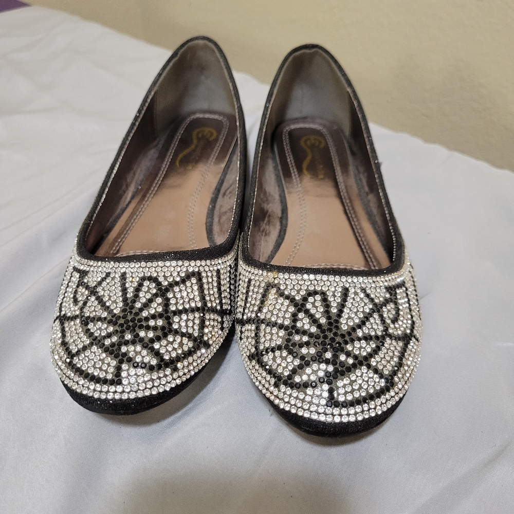Crystal Embellished Flats 10